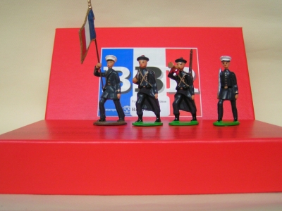 CBG MIGNOT figurine CBG serie BBR coffret 4 figurines 