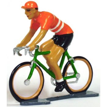 CBG Cycliste France équipes régionales  maillot Nord-Est Centre Figurines Plombs