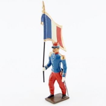 CBG drapeau des tirailleurs algériens (turcos) 1914 Figurines Plombs