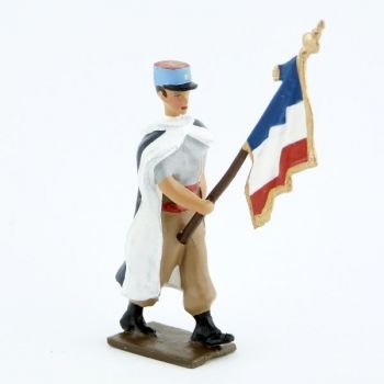 CBG MIGNOT figurine porte drapeau 1 er régiment de SPAHIS (Valence) Military