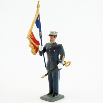 CBG figurine garde au drapeau de l'EMIA porte drapeau Military