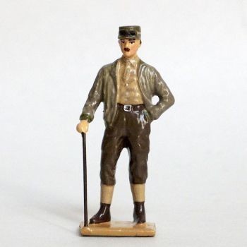CBG Général Leclerc (1902-1947) héros de la seconde guerre mondiale Figurines Plombs