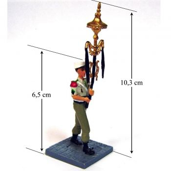 CBG MHk legionnaire défilant chapeau chinois Figurines Plombs