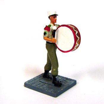 CBG MHk legionnaire défilant Grosse caisse Figurines Plombs