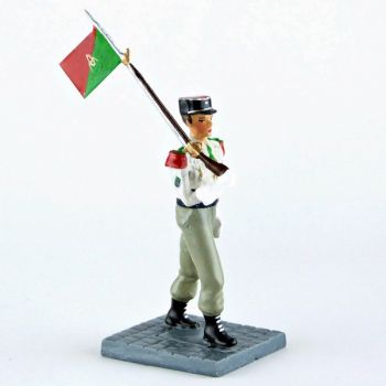 CBG MHk legionnaire défilant porte fanion Figurines Plombs