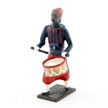 CBG tambour du 1er rgt de zouaves (tombo rouge garance) avec chéchia Figurines Plombs