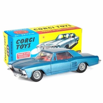 CORGI TOYS (série réplica model club) Buick riviera bleu n°245 (série limitée) Voitures