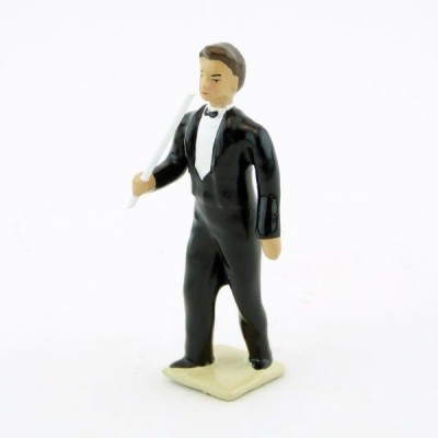 CBG figurine en plomb Chef d'orchestre (debout) Civil