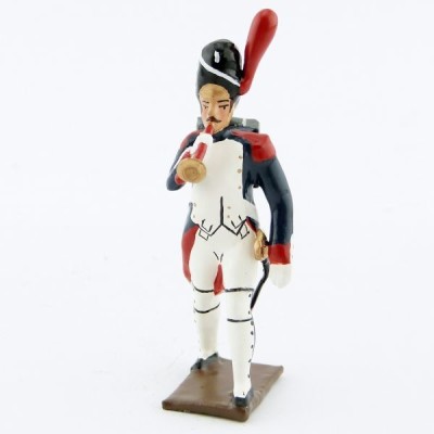 CBG figurine en plomb clairon des grenadiers de la garde pied gauche en avant (1er empire) Military