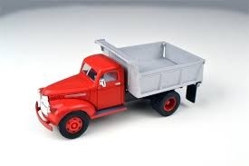 CLASSIC METAL WORKS camion Chevrolet 41/46 dump truck Swift's red cab Véhicules miniatures