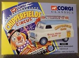 CORGI TOYS Advance booking vehicles cammionette réservation 