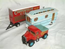 CORGI TOYS Scammel Highwayman with  trailer and caravan camion Scammel avec  remorque et caravane