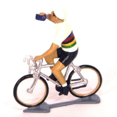 CBG MIGNOT cycliste du tour de France champion du monde buvant gourde Figurines Plombs