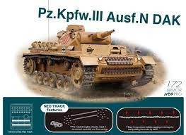 DRAGON plastic kit Panzer III (Ausf. AFRIKA) (cement and paints not included) News