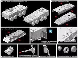 DRAGON plastic kit ZSL-10 APC  (cement and paints not included) Kits and landscapes