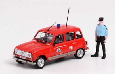 ELIGOR Renault 4TL SDIS79 VL pompiers avec figurine Fire engine