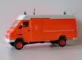 ELIGOR RENAULT B120 surélevé Pompiers secours d'urgence rouge fluo Véhicules miniatures