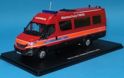 ELIGOR Iveco daily minibus pompiers suisses Fire engine