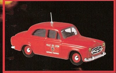 ELIGOR Peugeot 403 VL pompiers de Lyon Véhicules miniatures