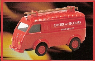 ELIGOR Renault 1000kg VTU pompiers de Bischwiller Diecast models