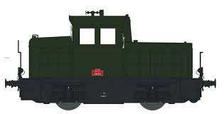 EPM PRODUCTION locotracteur Y6422 vert ,traverse rouge, chassis noir SNCF epIII Locomotives et Automoteurs