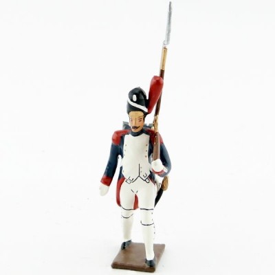 CBG figurine en plomb fantassin des grenadiers de la garde pied gauche en avant (1er empire) Militaire