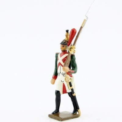 CBG figurine en plomb fantassin du 1er régiment de dragons (empire) (dragons rouges) Militaire