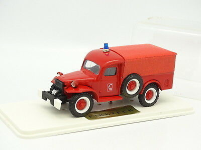 FIRETECH dodge 4x4 baché pompier (série limitée métal et résine) Véhicules miniatures