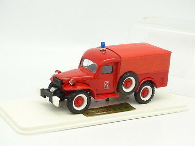 FIRETECH dodge 4x4 baché pompier (série limitée métal et résine) Diecast models