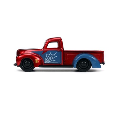 JADA diecast car 1/32 Ford pick-up w/SPIDERMAN Figure MARVEL 1941 Diecast models