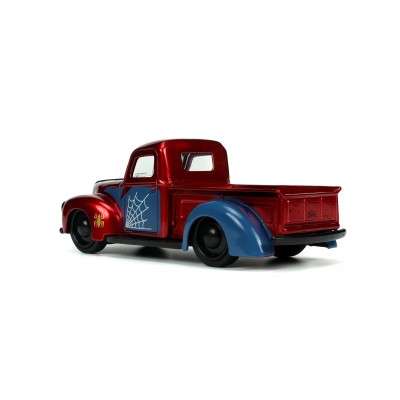 JADA diecast car 1/32 Ford pick-up w/SPIDERMAN Figure MARVEL 1941 Diecast models