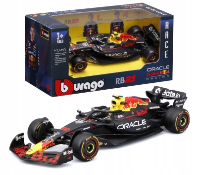 BURAGO Red Bull F1 RB21 team oracle 22 saison 2025 J Diecast models