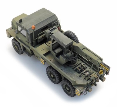 ARTITEC Armée française BERLIET GBC 8KT dépanneuse (modèle monté et décoré pour exposition et diorama) Diecast models