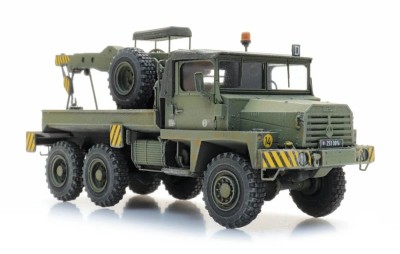 ARTITEC Armée française BERLIET GBC 8KT dépanneuse (modèle monté et décoré pour exposition et diorama) Diecast models