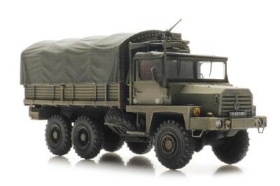 ARTITEC Armée française BERLIET GBC 8KT avec mitrailleuse (modèle monté et décoré pour exposition et diorama) Véhicules miniatures