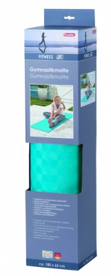 FRIEDOLA WEHNCKE Tapis universel pour le Yoga le sport ou le fitness (rayures vertes) Plein air