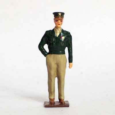 CBG Général Eisenhover (1890-1969) commandant en chef des forces alliées en 1944 héros de la seconde guerre mondiale Figurines Plombs