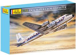 HELLER plastic kit  DOUGLAS DC-6B (cement and paints not included) Kits and landscapes