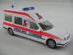 HERPA MB Binz KTW ambulanz Bonn Ambulances et autres services d'urgences