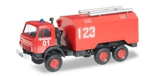 HERPA  camion de pompier Kamaz 5320 Koffer LKW 