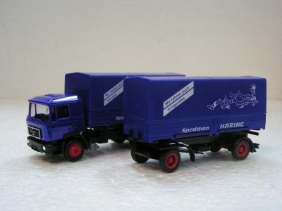 HERPA camion Man Haring spedition Tucks