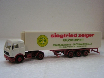 HERPA camion Mercedes-Benz Siegfried Zelger Diecast models