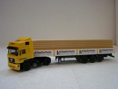 HERPA camion Man Klopferholz Véhicules miniatures