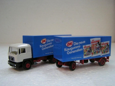 HERPA camion Man Ok Kaugummi Tucks