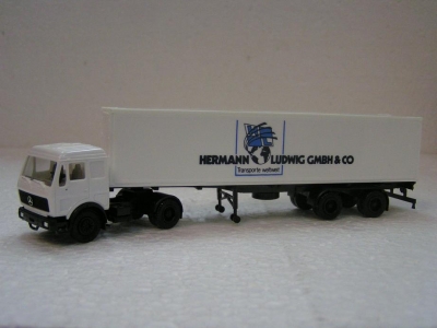 HERPA camion Mercedes-benz Hermann Ludwig Diecast models