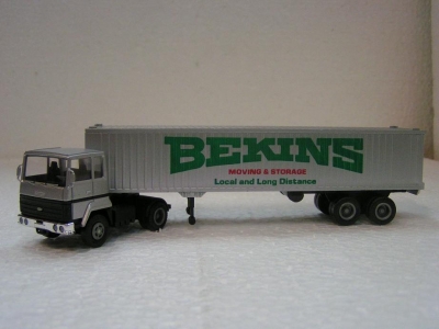 HERPA camion Ford Bekins Tucks