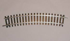 HORNBY rail courbe Rayon R1 (371mm) 22,5° (16 rails pour faire un cercle) Rails et aiguillages