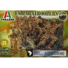 ITALERI figurines  parachutistes US 2eme guerre mondiale (maquette plastique à construire ,peintures et colle non incluses) Maquettes et figurines plastiques