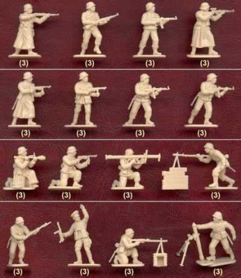 ITALERI   set de figurines plastiques  