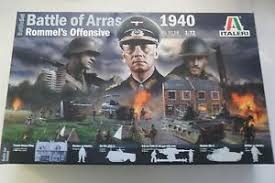 ITALERI kit à construire set de la bataille d'ARRAS (offensive de Rommel 1940) Kits and plastic figures